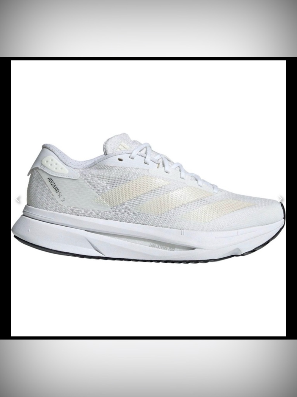 Adidas Adizero SL2 Women’s Running Shoes NWT White Lightweight Trainer